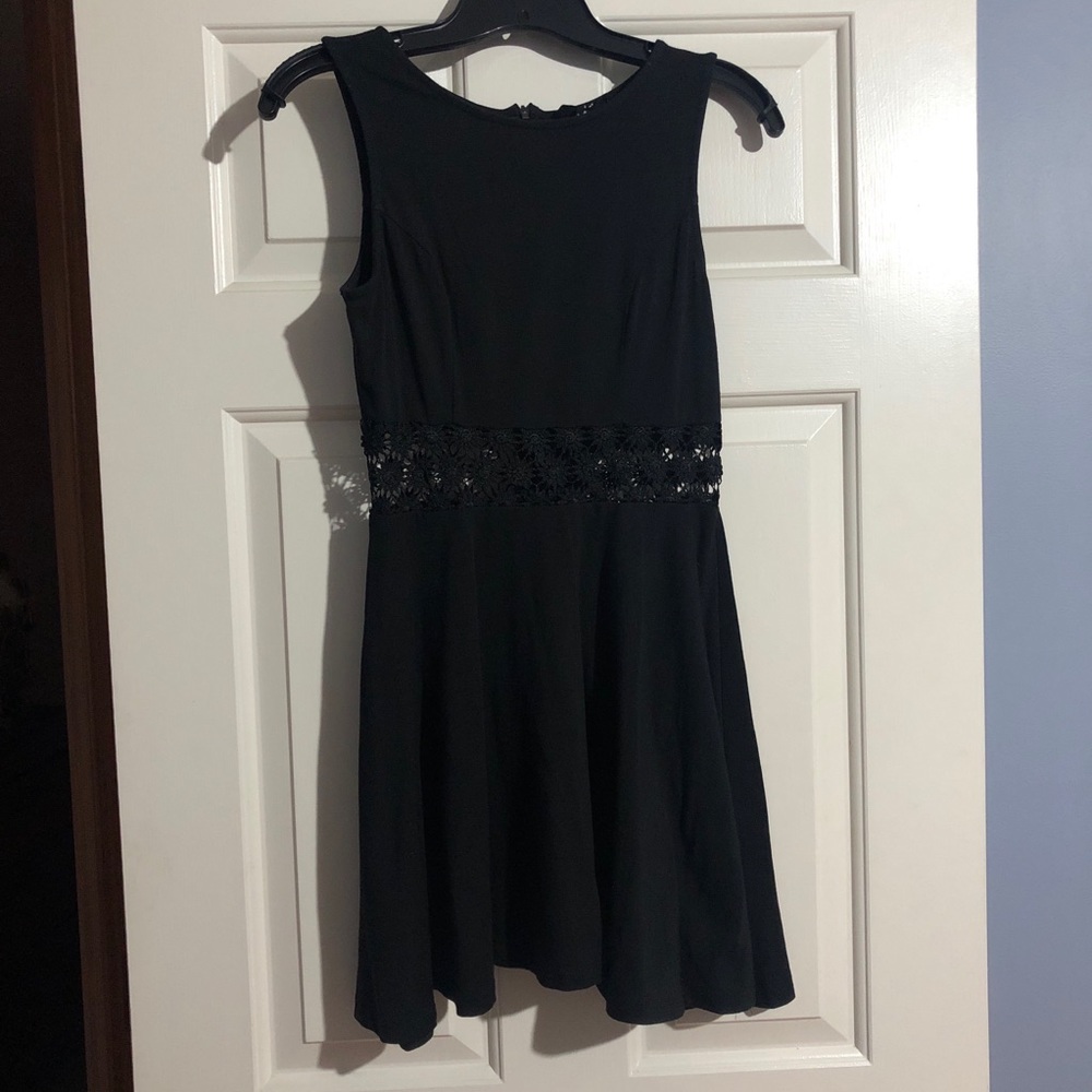 Junior Black Dress
